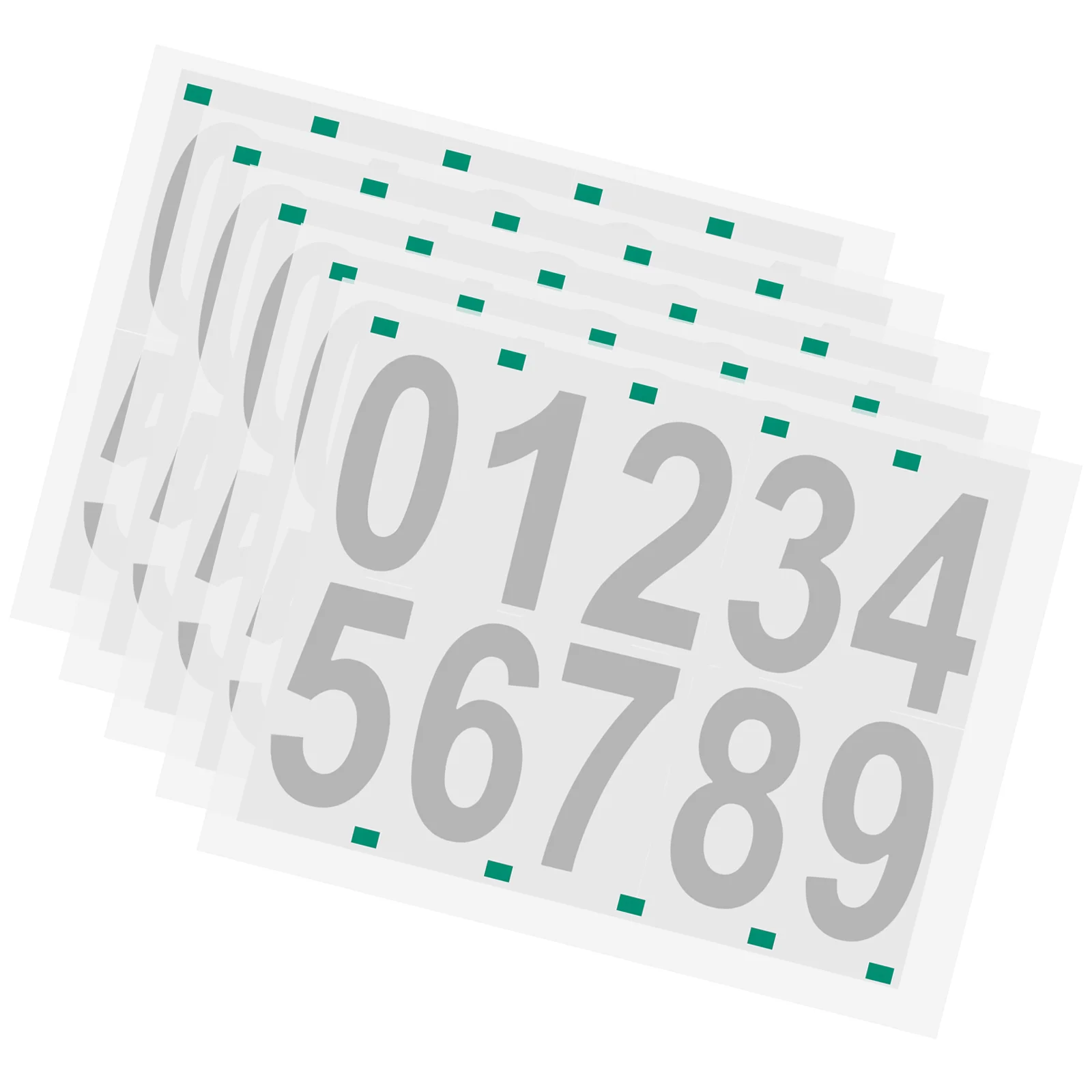 5 Sheets Premium Reflective Numbers Stickers Vinyl Numbers for Mailbox Outdoor 
5 Sheets Premium Reflective Numbers Stickers Vinyl Numbers for Mailbox Outdoor