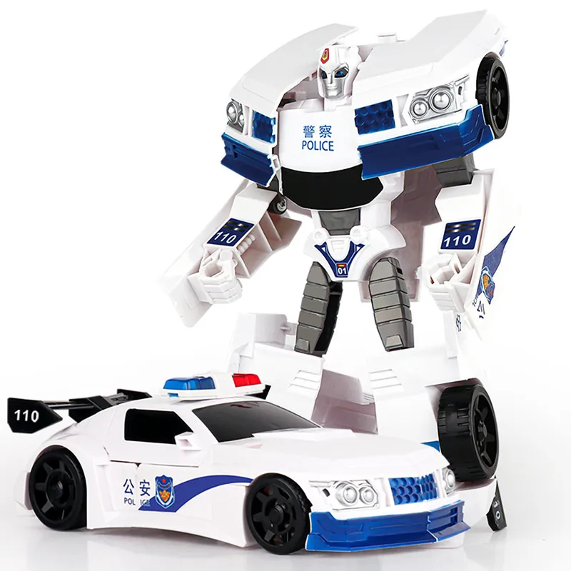 

Пластиковые роботы-трансформеры 17 см, модель машинок, инженерные игрушки, классное белое аниме, классический подарок для детей