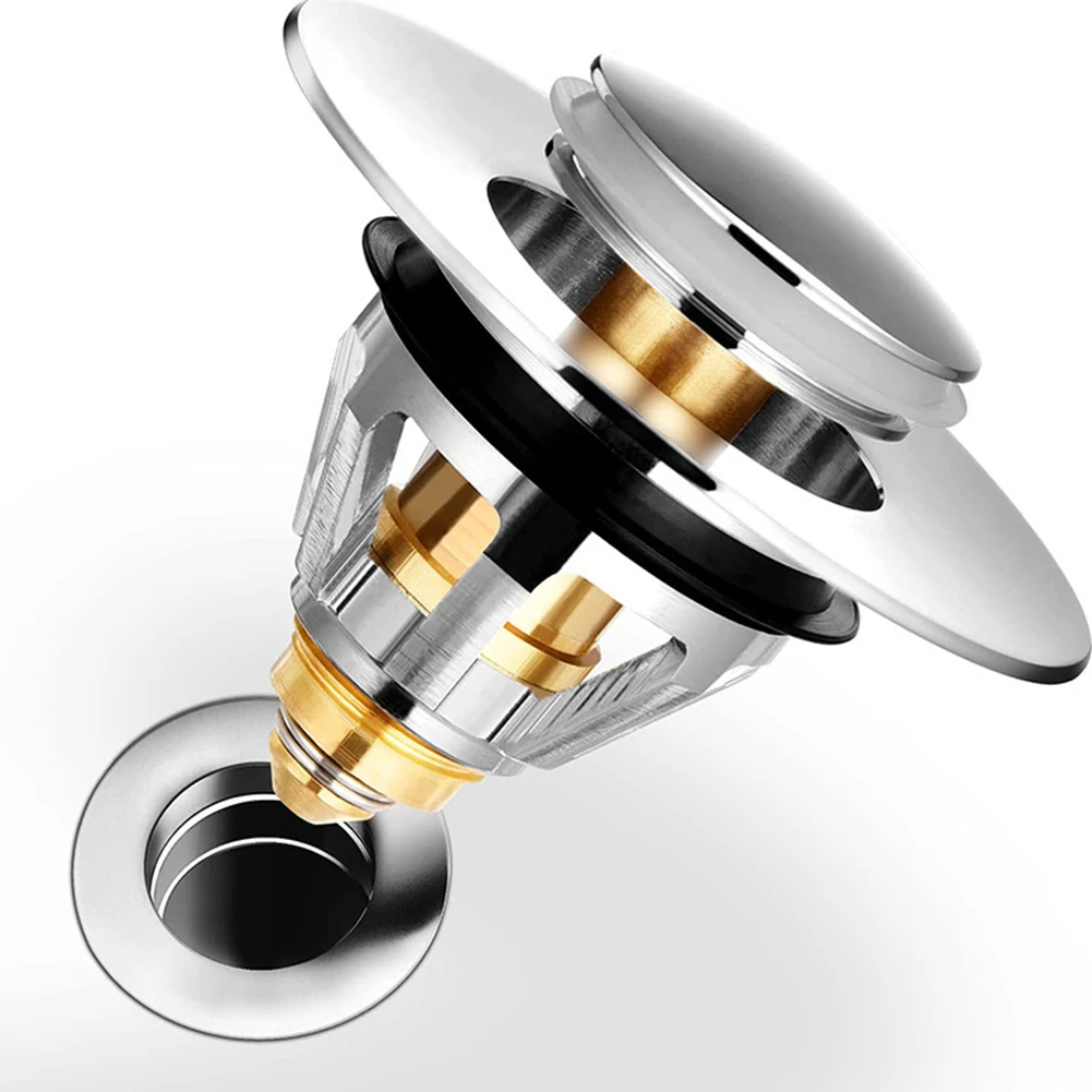 Washbasin Bouncing Plug Core Bouncing Core Universal Drain Plug Press-type Leaking Accessories Washbasin Deodorant Artifact
Washbasin Bouncing Plug Core Bouncing Core Universal Drain Plug Press-type Leaking Accessories Washbasin Deodorant Artifact