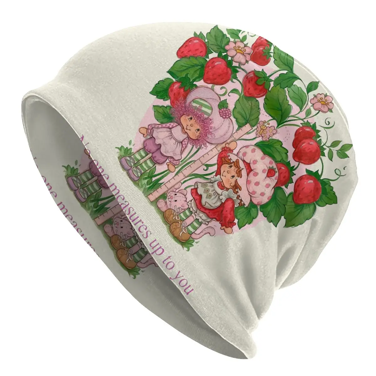 No One Measures Up To You Strawberry Shortcake TV Unisex Bonnet Winter Hiking Double Layer Thin Hats For Men Women
No One Measures Up To You Strawberry Shortcake TV Unisex Bonnet Winter Hiking Double Layer Thin Hats For Men Women