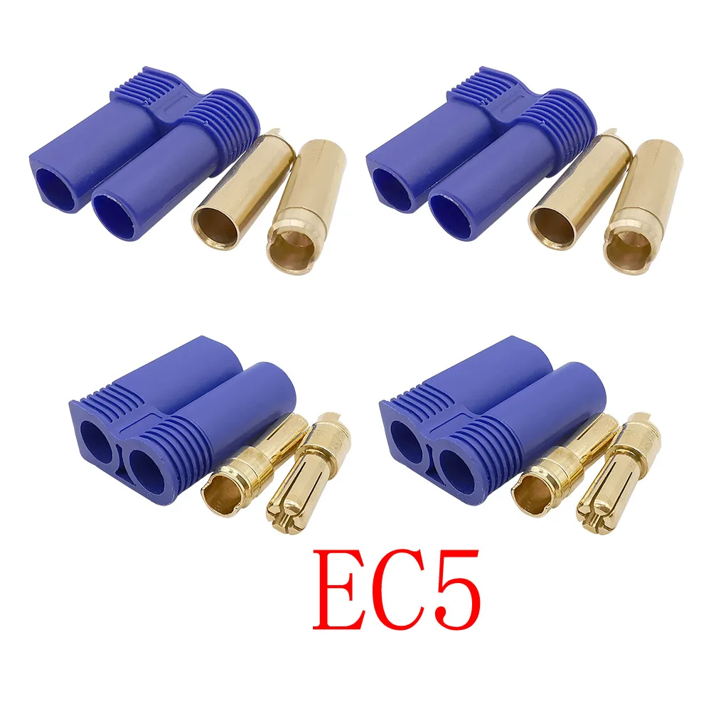 4 шт., разъемы EC5, вилка типа «банан»
4 шт., разъемы EC5, вилка типа «банан»