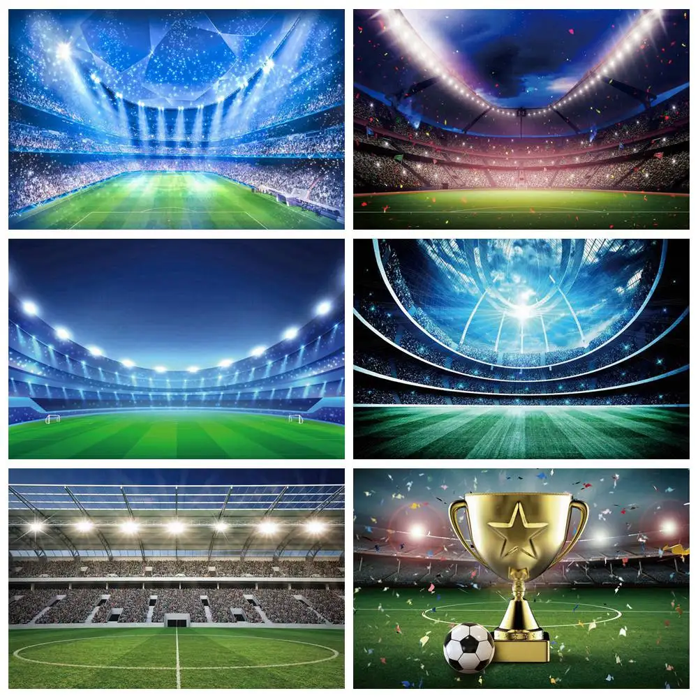 Soccer Football Birthday Photography Backdrops Sport Field Cup Custom Baby Party Decoration Photocall Photo Booth Backgrounds
Soccer Football Birthday Photography Backdrops Sport Field Cup Custom Baby Party Decoration Photocall Photo Booth Backgrounds