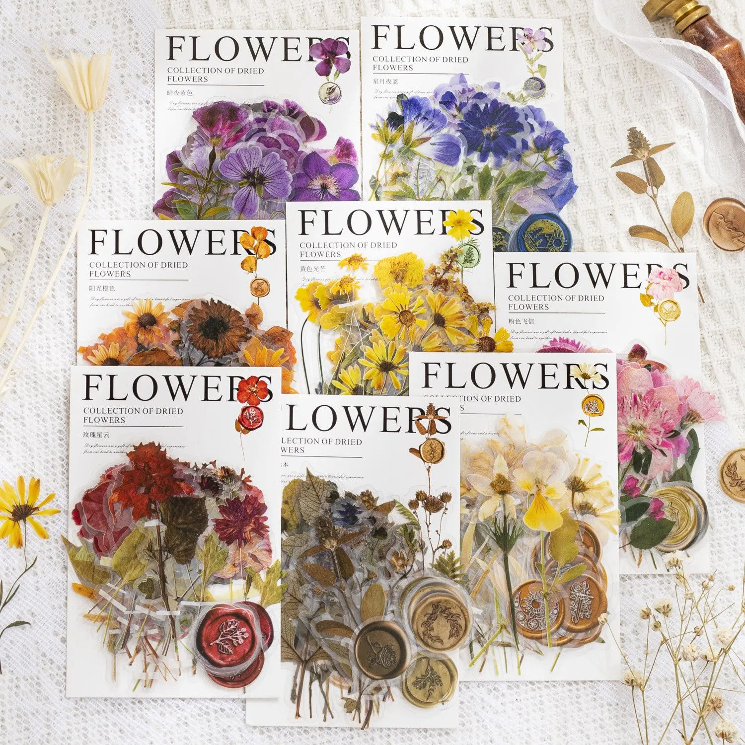 40 Pcs Vintage Scrapbooking Stickers DIY Decorative Plants Dried Pressed Flowers Stickers For Diary Supplies
40 Pcs Vintage Scrapbooking Stickers DIY Decorative Plants Dried Pressed Flowers Stickers For Diary Supplies