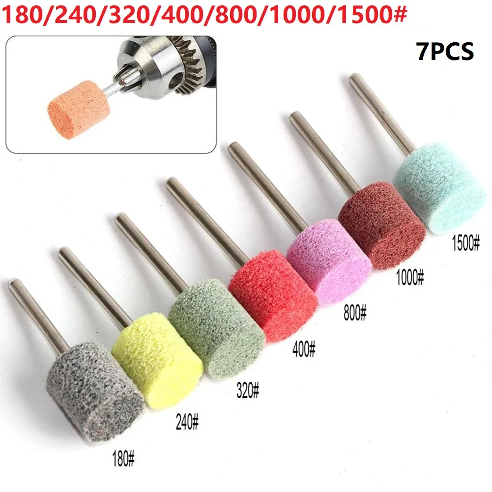 7pcs Nylon Fiber Grinding Head Buffing Wheel Mounted Point Polishing Grinder For Mould Finish Polishing Grinder Rotary Tool Acce
7pcs Nylon Fiber Grinding Head Buffing Wheel Mounted Point Polishing Grinder For Mould Finish Polishing Grinder Rotary Tool Acce