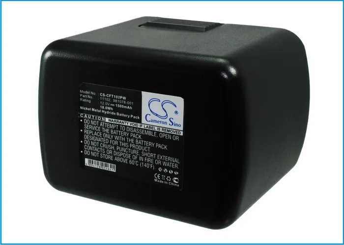 Аккумулятор CS 1500 мАч для Craftsman 11102 981078-001Craftsman 315,22411 315,224110 9-27137 9-27139
Аккумулятор CS 1500 мАч для Craftsman 11102 981078-001Craftsman 315,22411 315,224110 9-27137 9-27139