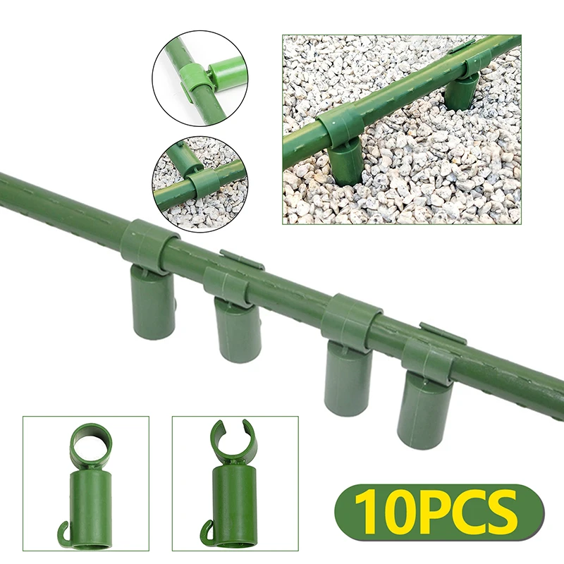 10PCS Plant Trellis Connector Connecting Plastic Joint and Cross-Buckle Fixing Connector for Garden Plant Supports Tools
10PCS Plant Trellis Connector Connecting Plastic Joint and Cross-Buckle Fixing Connector for Garden Plant Supports Tools