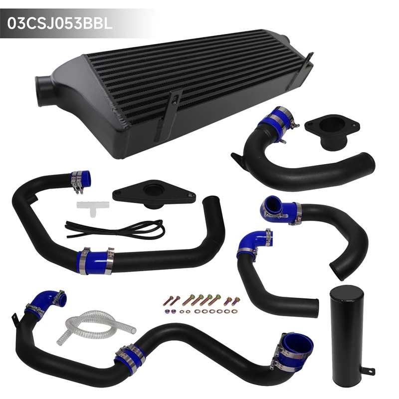 Full Black Aluminum Intercooler Kit & Overflow Tank Fits for Subaru Impreza WRX STI 2L/2.5L 2008-2014
Full Black Aluminum Intercooler Kit & Overflow Tank Fits for Subaru Impreza WRX STI 2L/2.5L 2008-2014