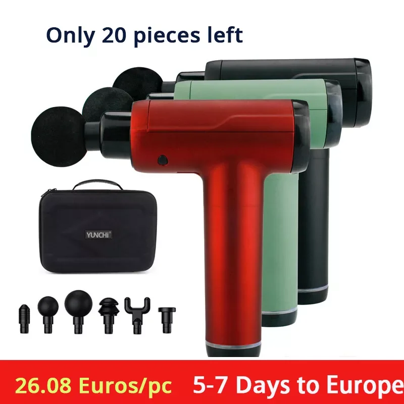 Massage Gun Fascia Gun Sport Therapy Muscle Massager Body Relaxation Pain Relief Slimming Shaping Massager With LCD Display
Massage Gun Fascia Gun Sport Therapy Muscle Massager Body Relaxation Pain Relief Slimming Shaping Massager With LCD Display