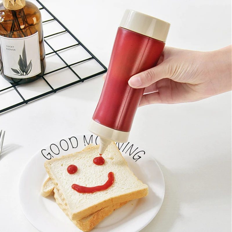 Thickened Plastic Squeeze Sauce Bottle Multi-purpose Oil Bottles Spiked Salad Dressing Dispenser Kitchen Condiment Jugs Tools
Thickened Plastic Squeeze Sauce Bottle Multi-purpose Oil Bottles Spiked Salad Dressing Dispenser Kitchen Condiment Jugs Tools