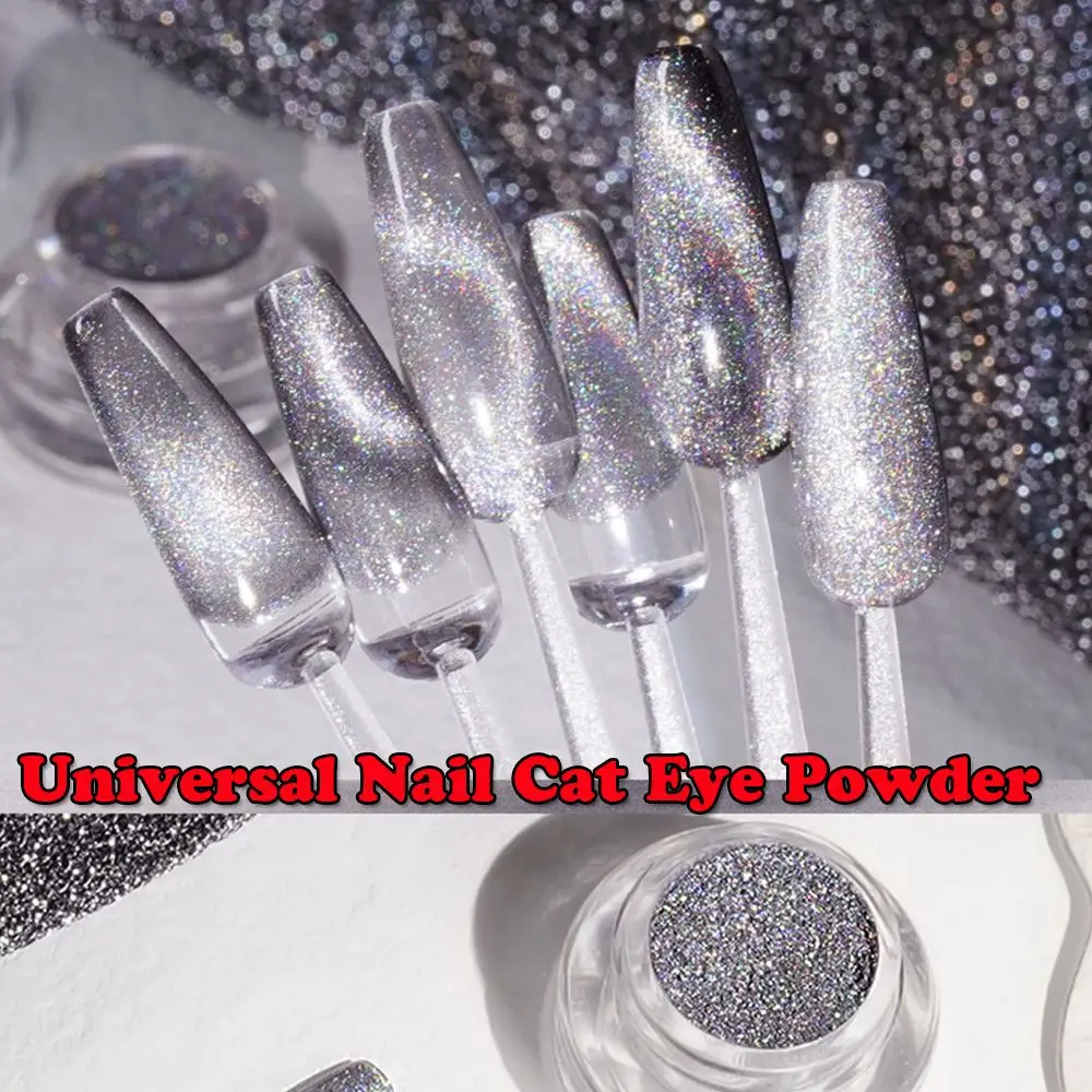 Hot Nails Art Glitter Nail Powder Spar Dazzling Rainbow Laser Universal Nail Cat Eye Powder
Hot Nails Art Glitter Nail Powder Spar Dazzling Rainbow Laser Universal Nail Cat Eye Powder