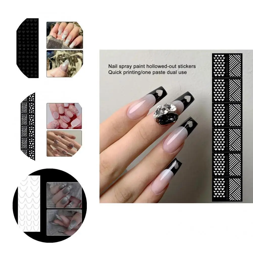 Nice-looking Convenient Versatile Nail Art Hollow Printing Template for Party Nail Art Stencil Nail Art Template
Nice-looking Convenient Versatile Nail Art Hollow Printing Template for Party Nail Art Stencil Nail Art Template