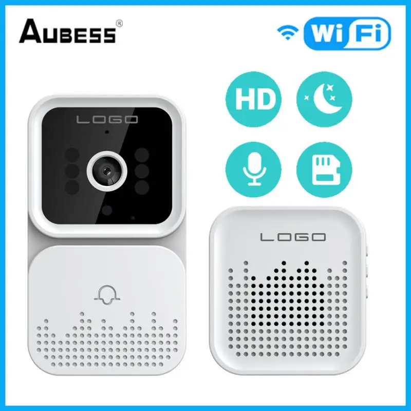 M6 WiFi IP Video Doorbell Wireless Night Vision Door Phone Camera Two-Way Audio Intercom Visual Home Security Monitor Apartments
M6 WiFi IP Video Doorbell Wireless Night Vision Door Phone Camera Two-Way Audio Intercom Visual Home Security Monitor Apartments