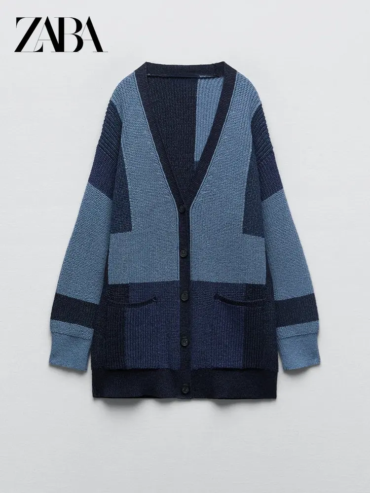ZABA ZAR Women Fashion Patch Pockets Loose Knit Cardigan Sweater Vintage Long Sleeve Button-up Female Outerwear Chic Tops6771157
ZABA ZAR Women Fashion Patch Pockets Loose Knit Cardigan Sweater Vintage Long Sleeve Button-up Female Outerwear Chic Tops6771157