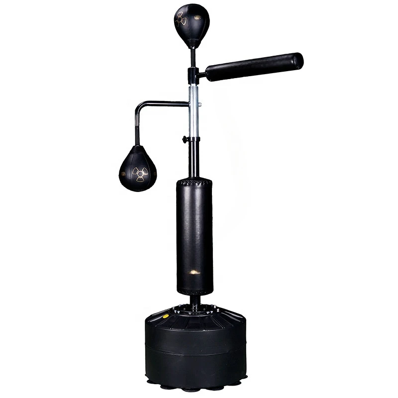 

Professional Free Standing Fast Reaction Spinning Bar Boxing Inflatable Heavy Punching Bag for Bodybuilding Training