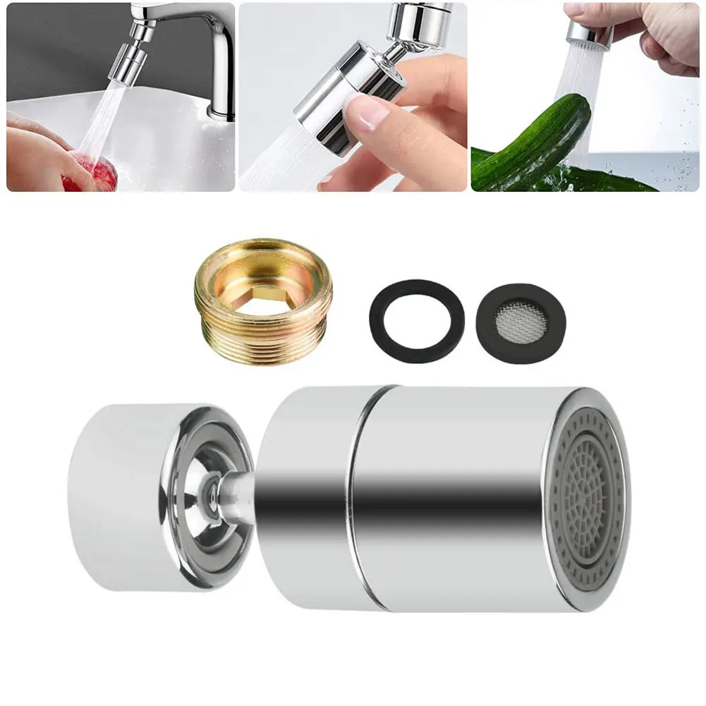 Faucet Diverter Faucet Aerator 360°rotating Brass Cleaning Prevent Splashing Faucet Extender Kitchen Water Tap
Faucet Diverter Faucet Aerator 360°rotating Brass Cleaning Prevent Splashing Faucet Extender Kitchen Water Tap