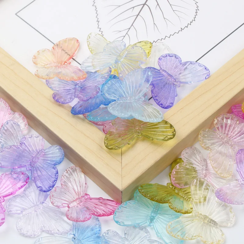 Акриловые Бусины, прозрачные градиентные цветные Мультяшные милые бусины-бабочки для изготовления ювелирных изделий «сделай сам», аксессуары для изготовления ювелирных изделий
Акриловые Бусины, прозрачные градиентные цветные Мультяшные милые бусины-бабочки для изготовления ювелирных изделий «сделай сам», аксессуары для изготовления ювелирных изделий