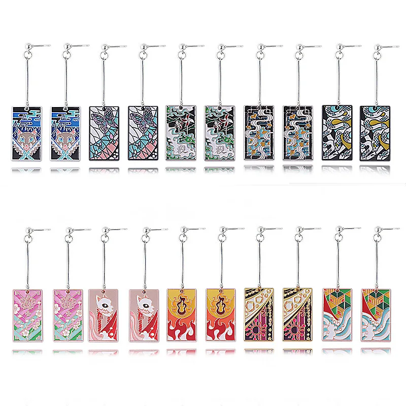 Anime Demon Slayer Metal Earrings Kimetsu No Yaiba Tanjirou Nezuko Rengoku Kyoujurou Clip Earrings Cosplay Jewelry Gift
Anime Demon Slayer Metal Earrings Kimetsu No Yaiba Tanjirou Nezuko Rengoku Kyoujurou Clip Earrings Cosplay Jewelry Gift