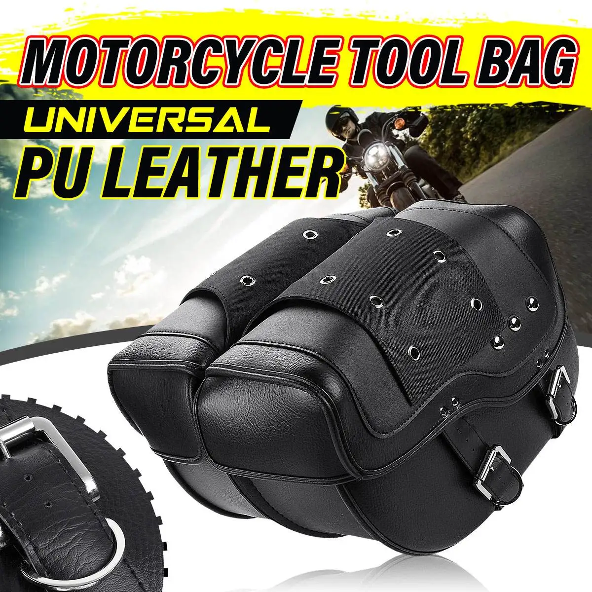 2pcs Universal Motorcycle Saddlebag Tool Bags Storage Leather Travel Pouch Luggage Bag For Honda For Suzuki For Kawasaki Yamaha
2pcs Universal Motorcycle Saddlebag Tool Bags Storage Leather Travel Pouch Luggage Bag For Honda For Suzuki For Kawasaki Yamaha