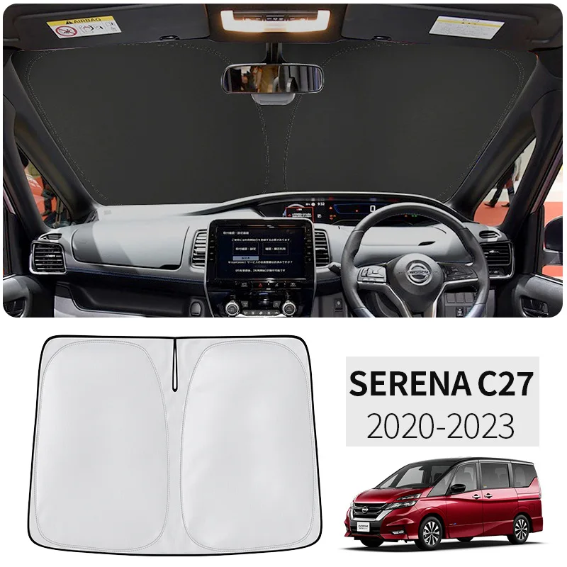 For Serena C27 Car Sunshade Umbrella Car Sun Shade Protector Parasol Summer Sun Interior Windshield Protection Accessories
For Serena C27 Car Sunshade Umbrella Car Sun Shade Protector Parasol Summer Sun Interior Windshield Protection Accessories