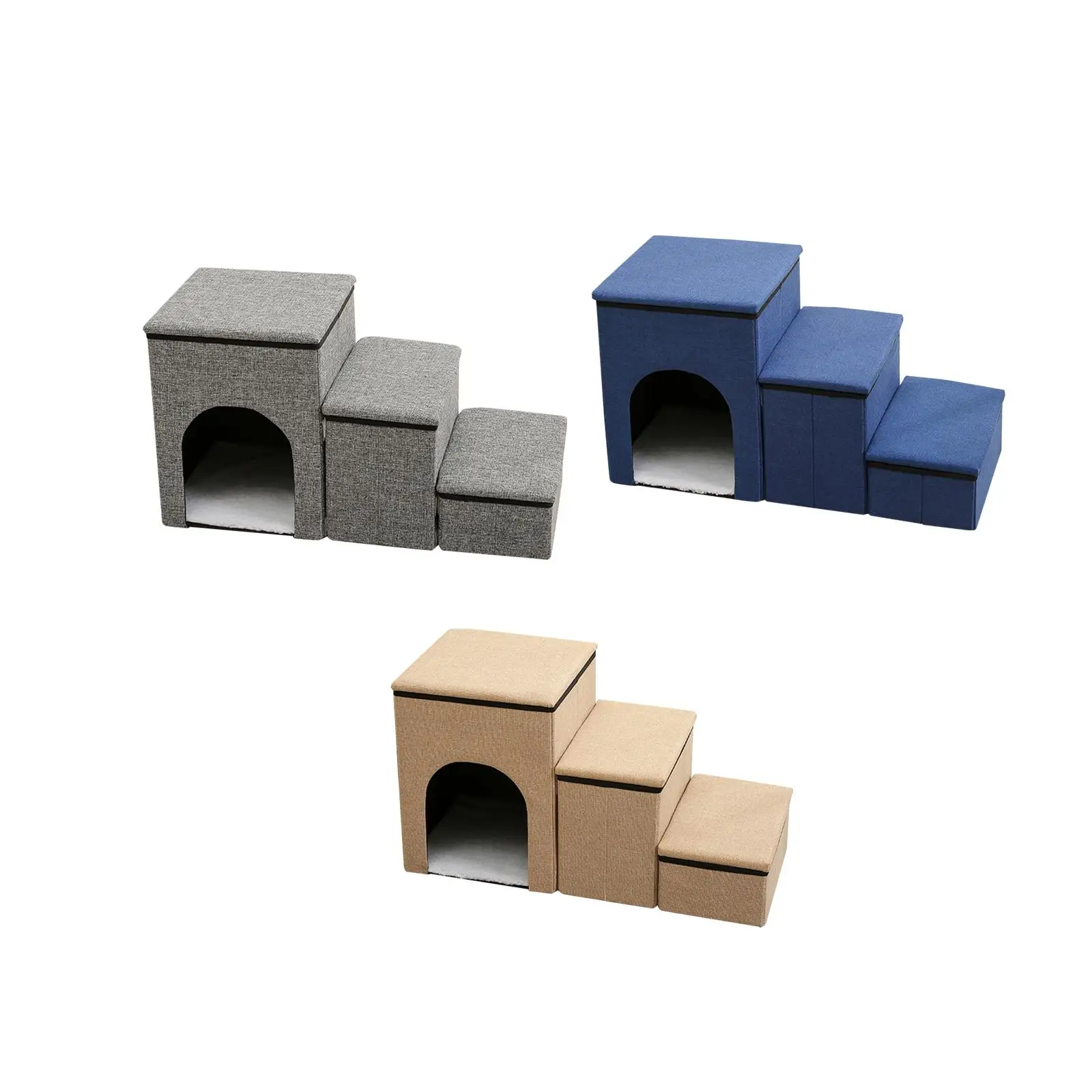 Foldable Pet Stairs Kitten Nest Pet Ramp Bedding Dog Ladder Dog Stairs Steps
Foldable Pet Stairs Kitten Nest Pet Ramp Bedding Dog Ladder Dog Stairs Steps