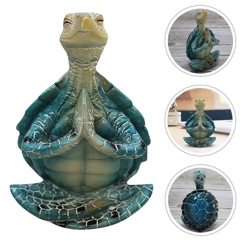 Small Resin Meditation Turtle Tortoise Sculpture Ornament Yard Garden Novelty Meditation Turtle Decor
Small Resin Meditation Turtle Tortoise Sculpture Ornament Yard Garden Novelty Meditation Turtle Decor