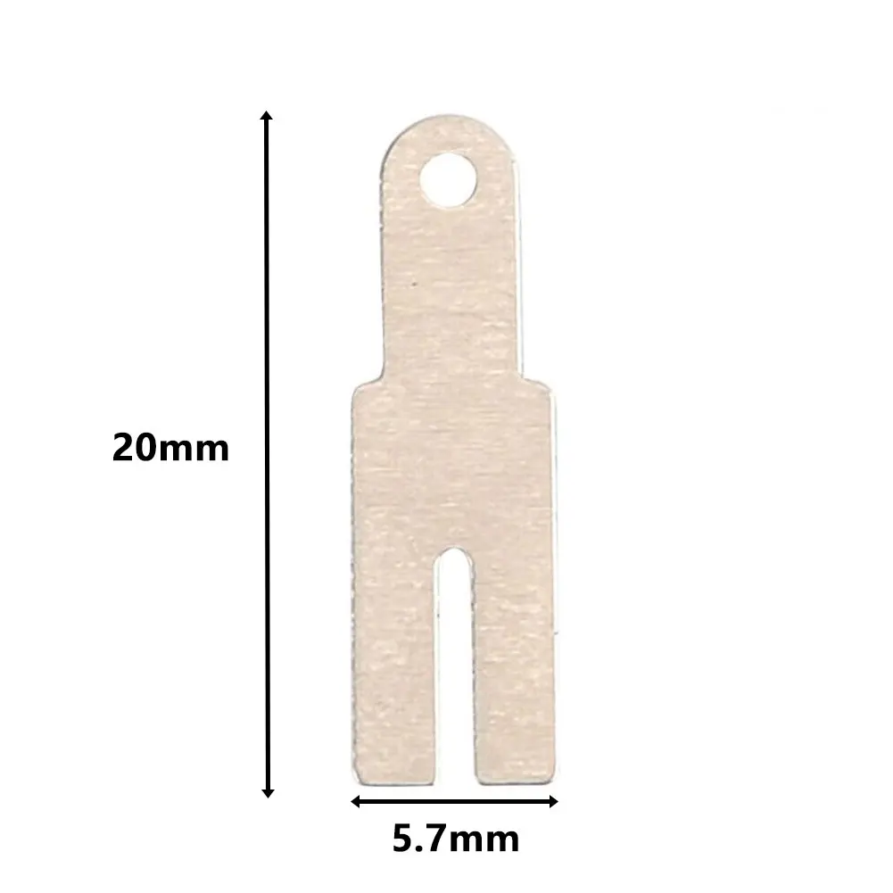 100pcs Y Type Nickel Plated Steel Strap Strip Sheets For Battery Pack Spot Welding Y-shaped Nickel Strip Power Tool Accessories
100pcs Y Type Nickel Plated Steel Strap Strip Sheets For Battery Pack Spot Welding Y-shaped Nickel Strip Power Tool Accessories