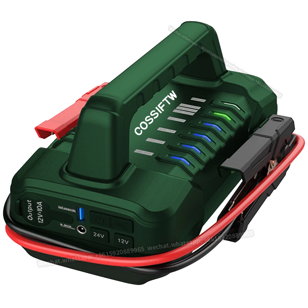 COSSFITW Rechargeable Batteries 12V/24V 56000mah Replacement Battery Power Tool battery Can Start Van/Bus/Pickup/Excavator 
COSSFITW Rechargeable Batteries 12V/24V 56000mah Replacement Battery Power Tool battery Can Start Van/Bus/Pickup/Excavator