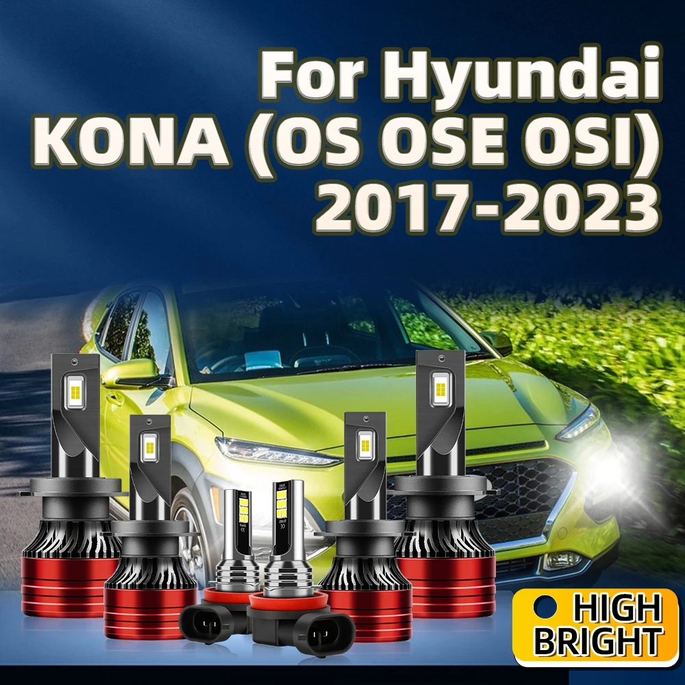 2/4/6PCs 50000LM H7 H8 LED Headlight 6000K Car Fog Light For Hyundai KONA (OS OSE OSI) 2017 2018 2019 2020 2021 2022 2023
2/4/6PCs 50000LM H7 H8 LED Headlight 6000K Car Fog Light For Hyundai KONA (OS OSE OSI) 2017 2018 2019 2020 2021 2022 2023