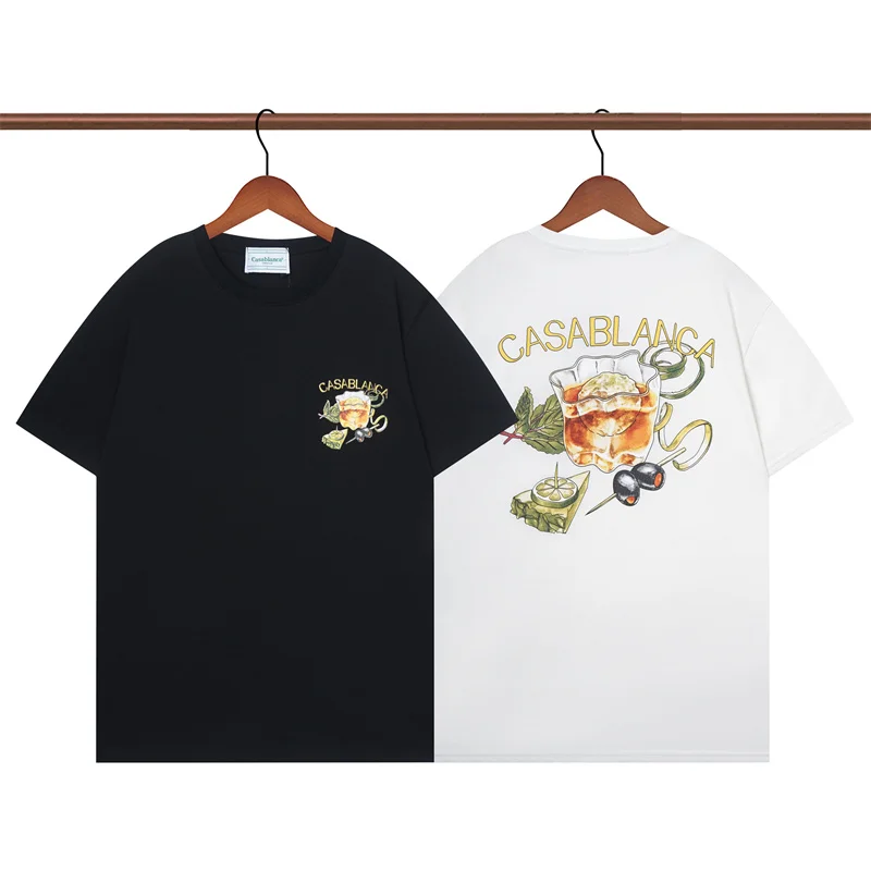Dropshipping Summer Cotton Printing Dream Gate Coconut Tree Round Neck Logo 3XL Women's T-Shi CASABLANCA Men And Women T Shirt
Dropshipping Summer Cotton Printing Dream Gate Coconut Tree Round Neck Logo 3XL Women's T-Shi CASABLANCA Men And Women T Shirt
