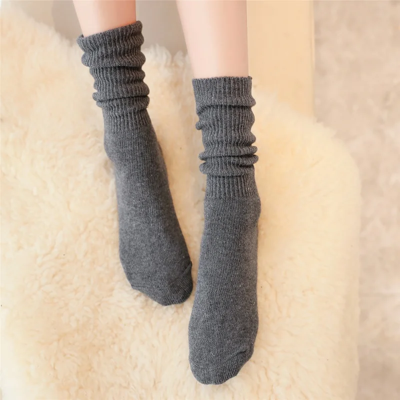 1020 Thick Thread Thin Vertical Stripes Cotton Loose Socks Autumn and Winter New Retro Mori College Style Mid-Calf Socks
1020 Thick Thread Thin Vertical Stripes Cotton Loose Socks Autumn and Winter New Retro Mori College Style Mid-Calf Socks