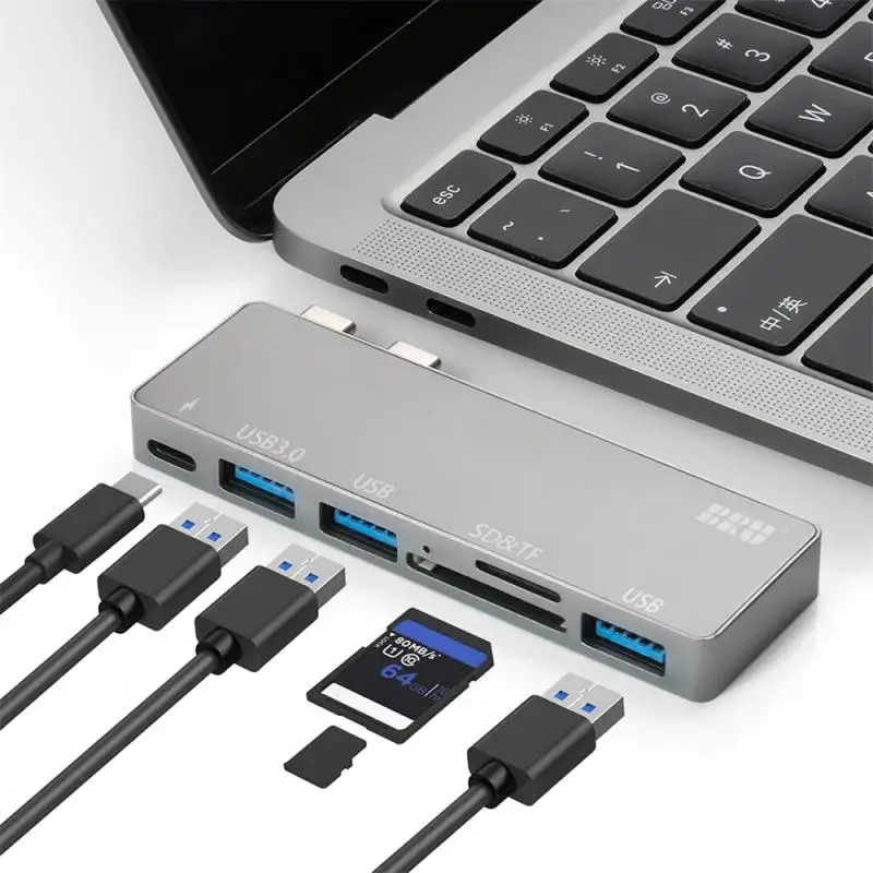 6 In 1 Docking Station Computer Accessories For Steam Deck Hub USB 3.0 Type-c Charger 4K TV/Display Connection Steam Deck
6 In 1 Docking Station Computer Accessories For Steam Deck Hub USB 3.0 Type-c Charger 4K TV/Display Connection Steam Deck