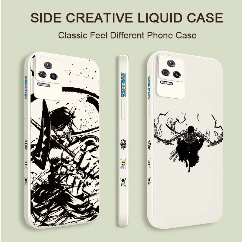 One Piece Zoro Phone Case for POCO X3 X4 NFC X5 Pro for Xiaomi 12 11T 13 11 10T 9T Square Liquid Shockproof Cover
One Piece Zoro Phone Case for POCO X3 X4 NFC X5 Pro for Xiaomi 12 11T 13 11 10T 9T Square Liquid Shockproof Cover