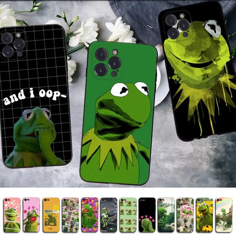 Disney Kermit the Frog Phone Case For iPhone 14 13 12 Mini 11 Pro XS Max X XR SE 6 7 8 Plus Soft Silicone Cover
Disney Kermit the Frog Phone Case For iPhone 14 13 12 Mini 11 Pro XS Max X XR SE 6 7 8 Plus Soft Silicone Cover