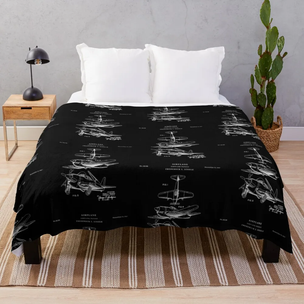 Airplane, Airplane Patent, Aviation Gift For Pilot Throw Blanket blanket with well thick king wool
Airplane, Airplane Patent, Aviation Gift For Pilot Throw Blanket blanket with well thick king wool