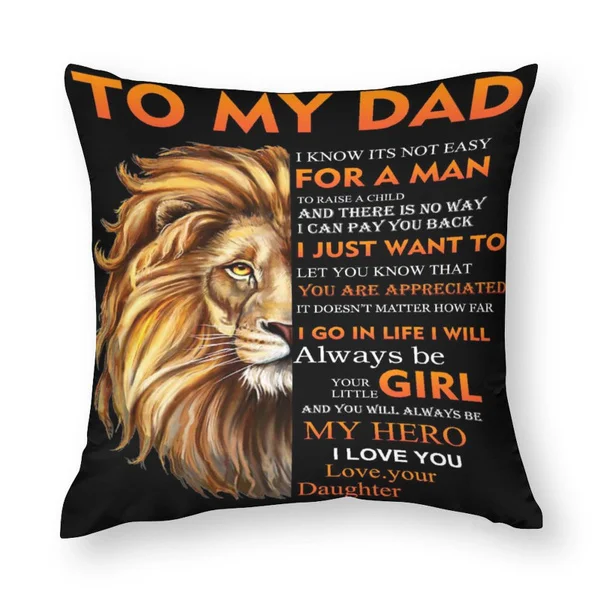 18* 18 inch Microfiber Throw Pillow Case Decorative Pillow Cover Pillowcase Home Décor for Sofa Couch Gifts for Dad
18* 18 inch Microfiber Throw Pillow Case Decorative Pillow Cover Pillowcase Home Décor for Sofa Couch Gifts for Dad