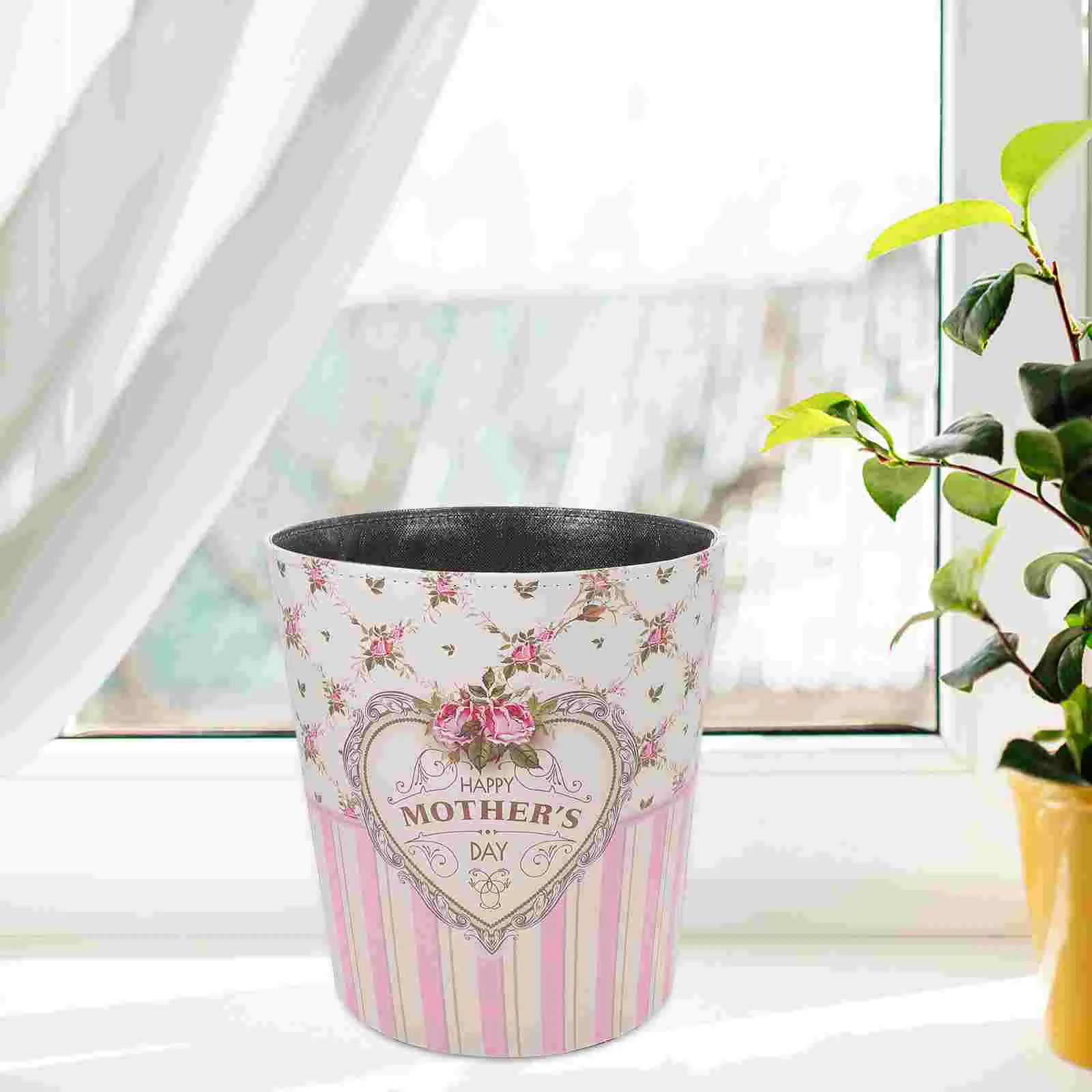 Trash Bin Waste Garbage Container Can Bucket Pu Basket Paper Storage Office Vintage Dustbin Kitchen Round Home Wastebasket Cans
Trash Bin Waste Garbage Container Can Bucket Pu Basket Paper Storage Office Vintage Dustbin Kitchen Round Home Wastebasket Cans