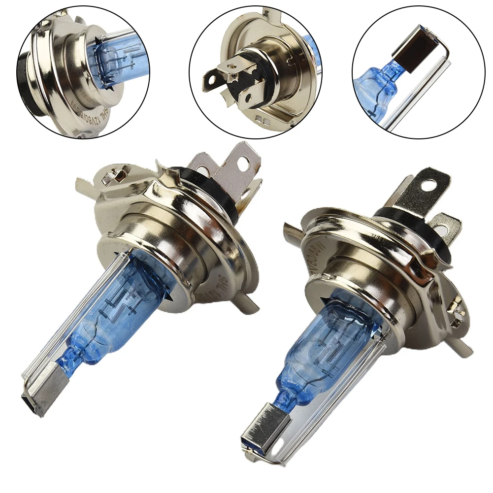 1 Pair H4 Headlight Bulb Super Bright 55W 12V Dual Low-Beam Xenon White Car Light Accessories Car Headlight Bulbs
1 Pair H4 Headlight Bulb Super Bright 55W 12V Dual Low-Beam Xenon White Car Light Accessories Car Headlight Bulbs