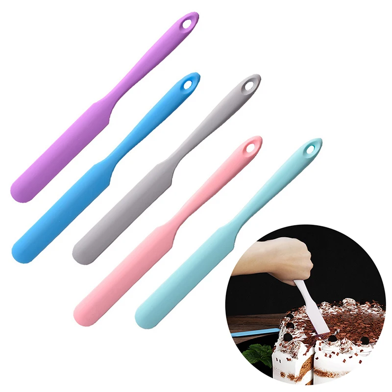 

Kitchen Silicone Cream Butter Cake Spatula Batter Scraper Brush Butter Mixer Cake Brushes Baking Tool Kitchenware Kitchen Tools