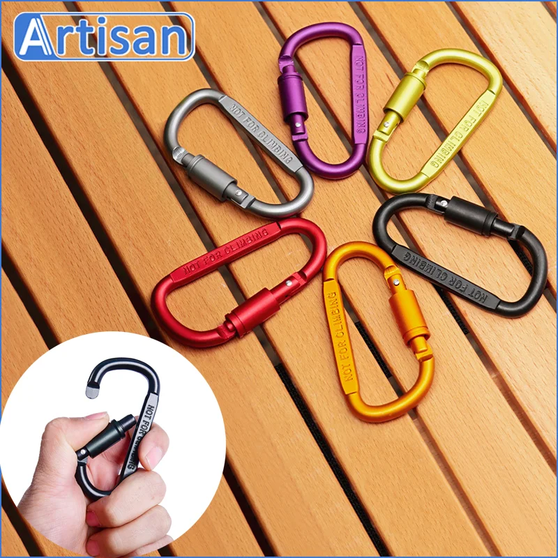 2 Pcs High Quality Carabiner Aluminum Alloy Bold Snap Hook D-ring Safety Ccarabiner Clips Snap Hooks Key Hook Outdoor Travel
2 Pcs High Quality Carabiner Aluminum Alloy Bold Snap Hook D-ring Safety Ccarabiner Clips Snap Hooks Key Hook Outdoor Travel
