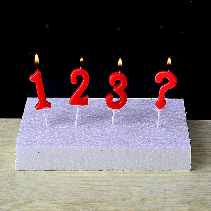 1 PC Red Number Birthday Paper Cake Candle Kids Birthday Party Wedding Cake Candle Favor Supplies Cake Decorations
1 PC Red Number Birthday Paper Cake Candle Kids Birthday Party Wedding Cake Candle Favor Supplies Cake Decorations