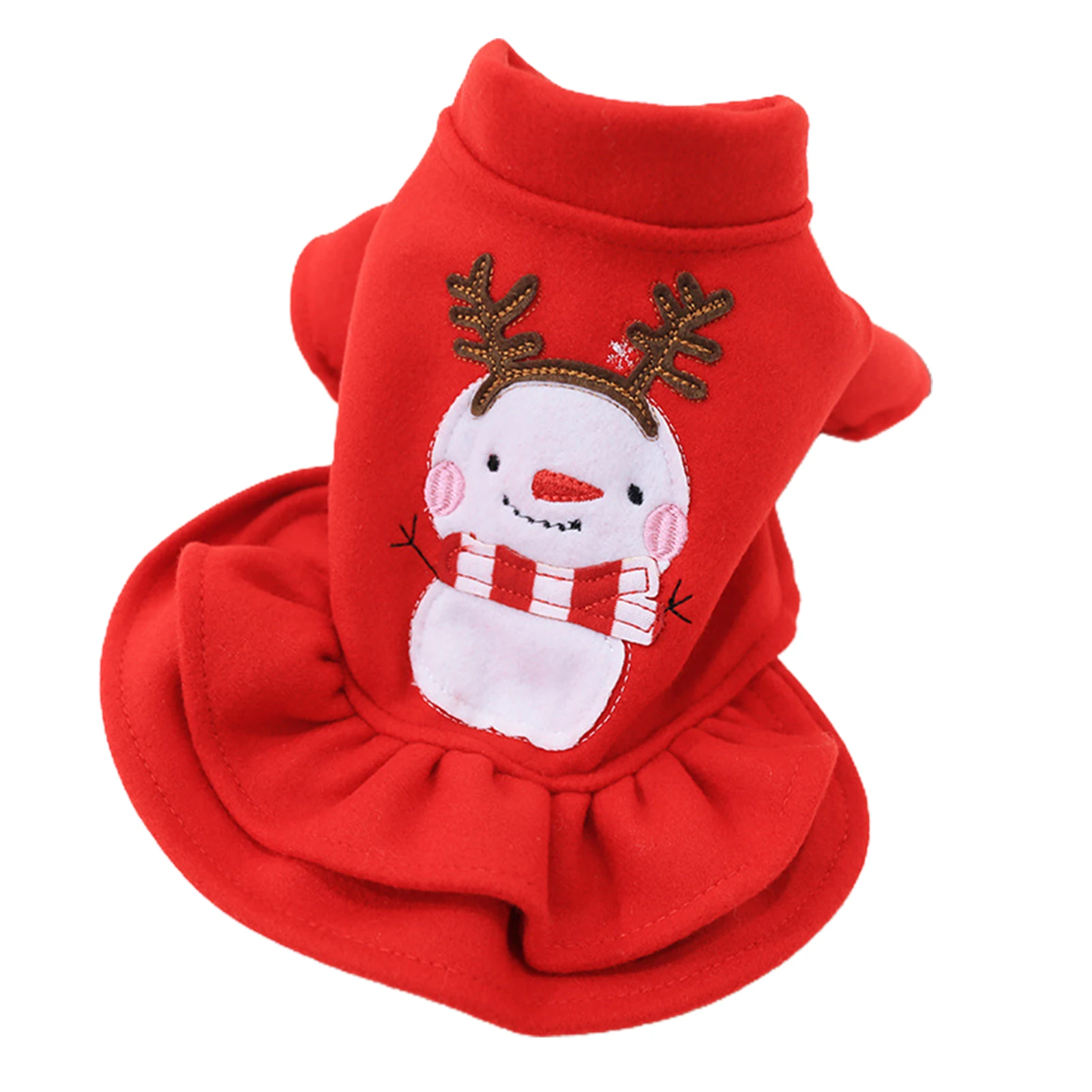 Модное согревающее мягкое платье из полиэстера для собак и кошек милый Рождественский наряд на 2 ножки зимняя фотография Снеговик узор фото...
Модное согревающее мягкое платье из полиэстера для собак и кошек милый Рождественский наряд на 2 ножки зимняя фотография Снеговик узор фото...