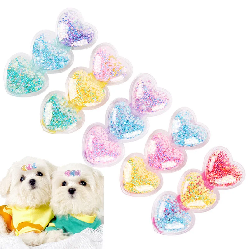 Cute Dog Hair Clips Puppy Hairpin Pet Cat Handmade Hairpin Pet Heart Hair Accessories Multicolor
Cute Dog Hair Clips Puppy Hairpin Pet Cat Handmade Hairpin Pet Heart Hair Accessories Multicolor
