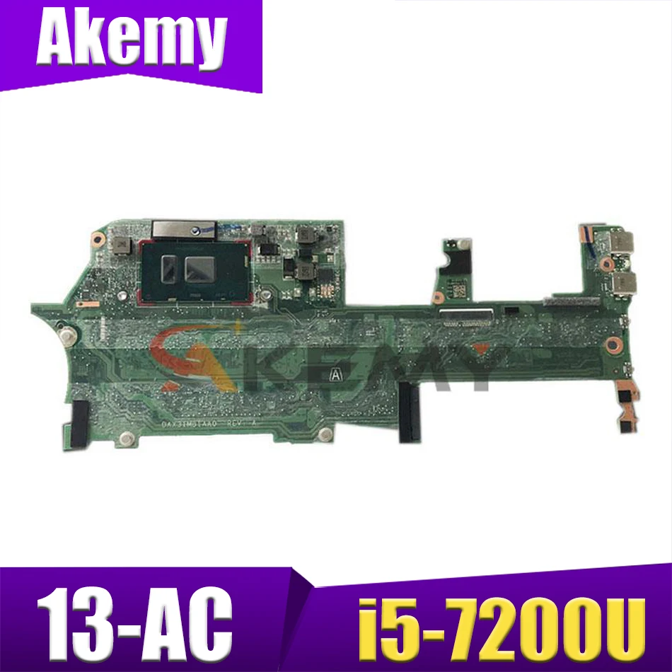 For HP Spectre X360 13-AC 13-W Laptop Motherboard DAX31MB1AA0 918044-601 918044-001 i5-7200U CPU 8GB RAM
For HP Spectre X360 13-AC 13-W Laptop Motherboard DAX31MB1AA0 918044-601 918044-001 i5-7200U CPU 8GB RAM