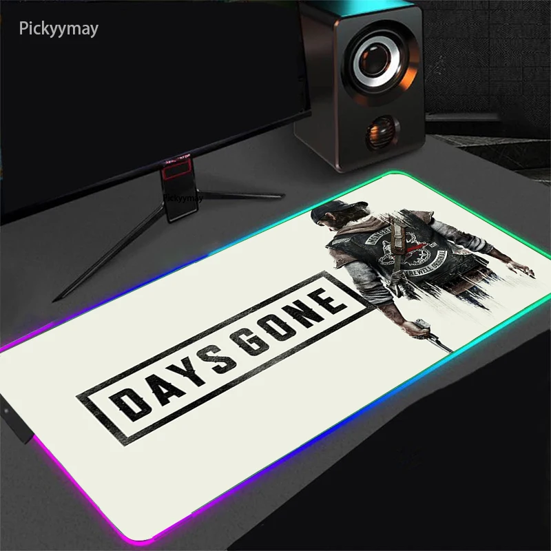 Mouse Pad RGB Days Gone Gaming Accessories Computer Large Mousepad Gamer Rubber Carpet LED With Backlit 900x400 For CS GO LOL
Mouse Pad RGB Days Gone Gaming Accessories Computer Large Mousepad Gamer Rubber Carpet LED With Backlit 900x400 For CS GO LOL