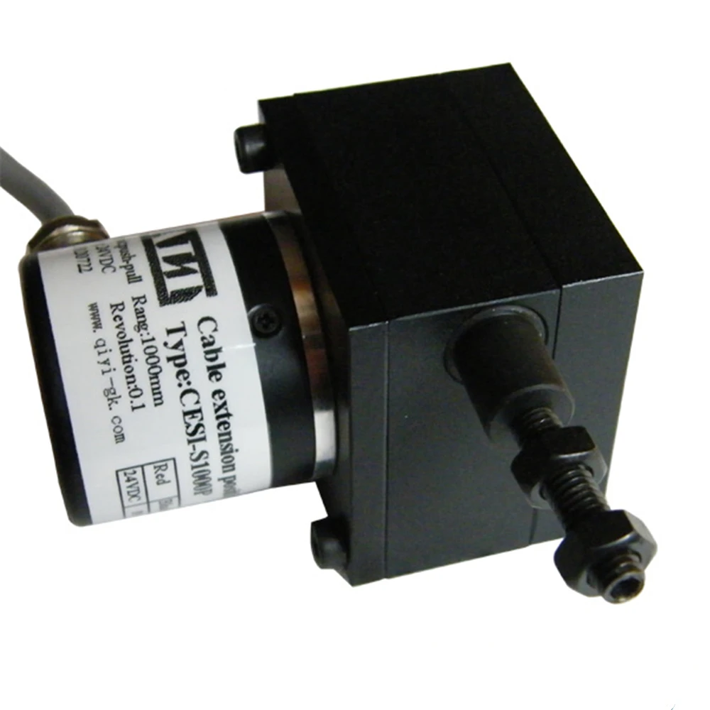 digital absolute encoder displacement transducer CESI-S1000P 10-30v draw wire position sensor NPN OC output
digital absolute encoder displacement transducer CESI-S1000P 10-30v draw wire position sensor NPN OC output