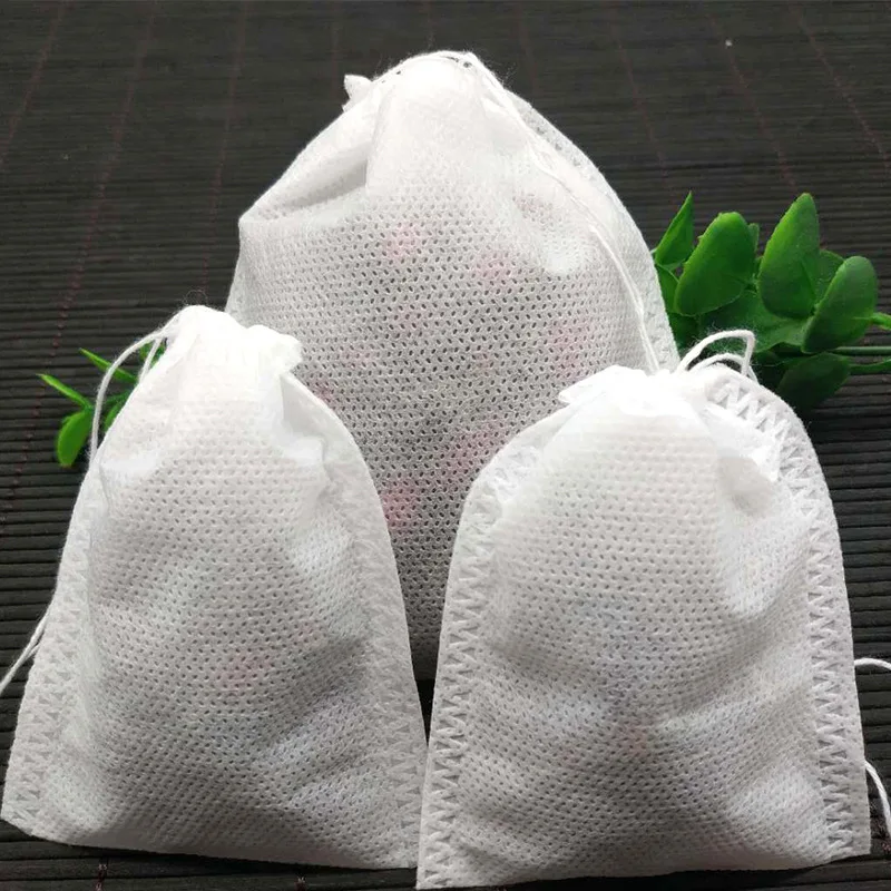 100pcs Food Grade Non-woven Fabric Tea Bags Tea Filter Bags for Spice Disposable Tea Bags Heal Seal Spice Filters Teabags
100pcs Food Grade Non-woven Fabric Tea Bags Tea Filter Bags for Spice Disposable Tea Bags Heal Seal Spice Filters Teabags