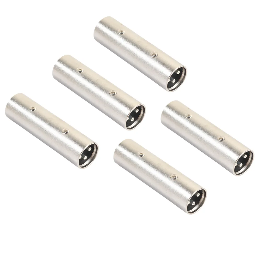 10PC High Quality 3 Pin XLR Plug Nickel Plated Coupler Male Gender Changer Audio Microphone DJ Adapter
10PC High Quality 3 Pin XLR Plug Nickel Plated Coupler Male Gender Changer Audio Microphone DJ Adapter
