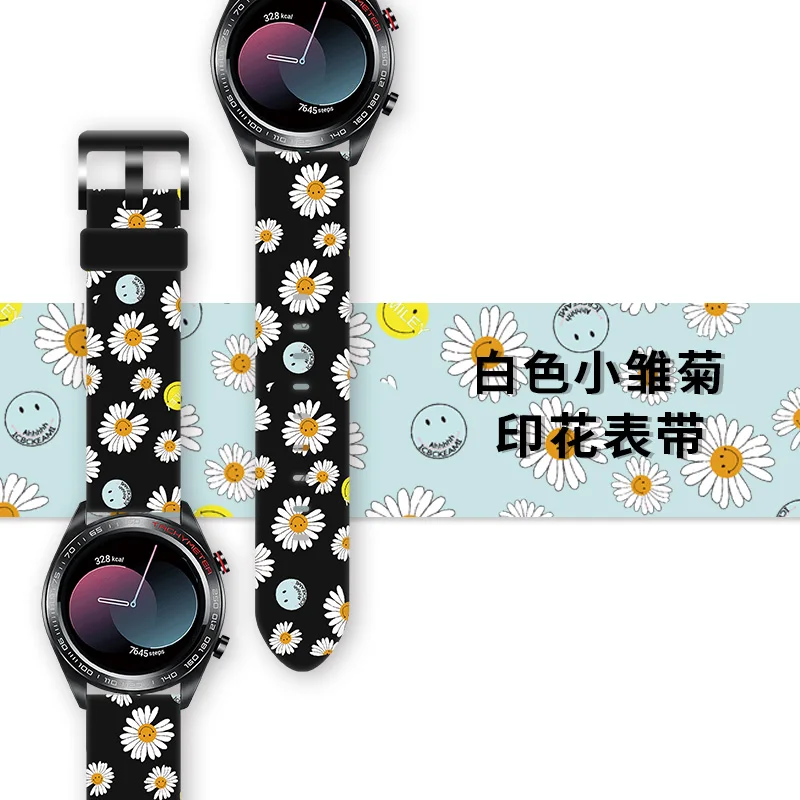 Ремешок для часов Samsung Galaxy Active 2/3 Gear S2 Series, силиконовый браслет для часов с мультяшным принтом, фитнес-браслет Huami Amazfit Bip
Ремешок для часов Samsung Galaxy Active 2/3 Gear S2 Series, силиконовый браслет для часов с мультяшным принтом, фитнес-браслет Huami Amazfit Bip