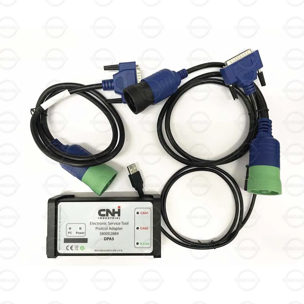 For New Holland Electronic Service Tools CNH EST 9.5 DiagnosticProcedures White CNH est with k-link iveco diagnosis cable
For New Holland Electronic Service Tools CNH EST 9.5 DiagnosticProcedures White CNH est with k-link iveco diagnosis cable