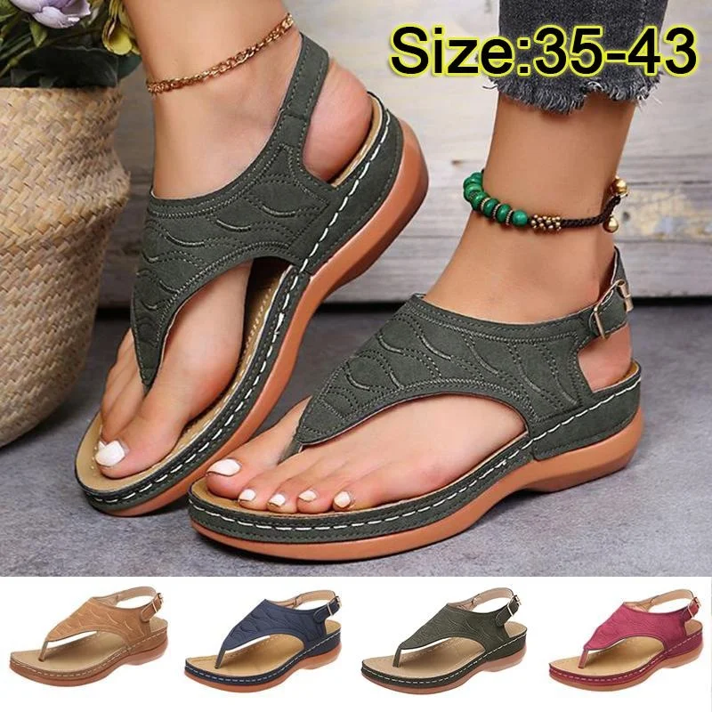 Women's Fashion Wedges Sandals Roman Style Buckle Sandals Vintage Platform Sandals Summer Beach Sandals Flip Flops Sandals
Women's Fashion Wedges Sandals Roman Style Buckle Sandals Vintage Platform Sandals Summer Beach Sandals Flip Flops Sandals